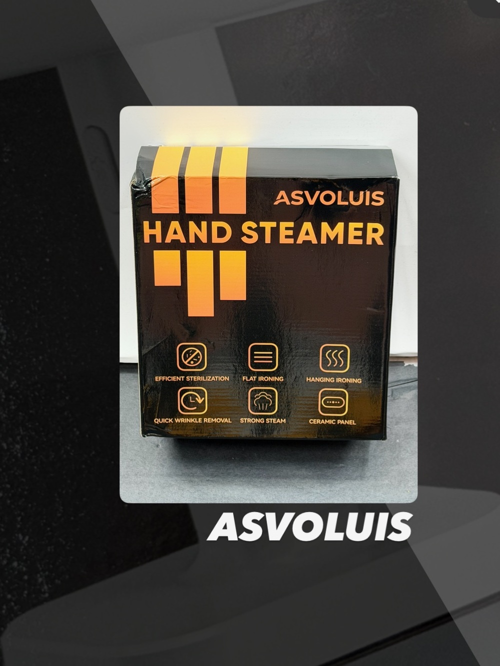 NIB Asvoluis Hand Steamer